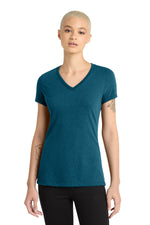 Load image into Gallery viewer, District ® Women's Perfect Blend ® CVC V-Neck Tee. DM1190L