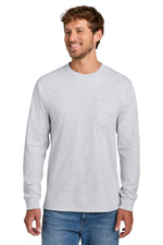 Load image into Gallery viewer, Port & Co ™ Long Sleeve Essential Pocket Tee. PC61LSP