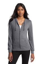 Load image into Gallery viewer, District ®  Women's Fitted Jersey Full-Zip Hoodie. DT2100